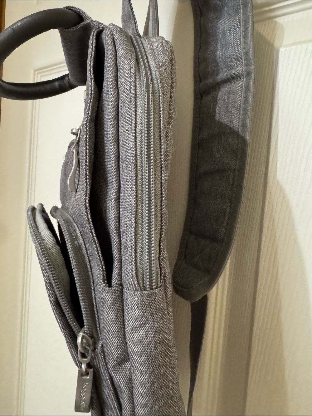 Baggallini Gray Crossbody Sling Bag - Picture 3 of 7